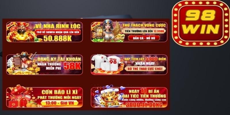 Sự kiện về nhà rinh lộc hết sức thú vị tại nhà cái 98win