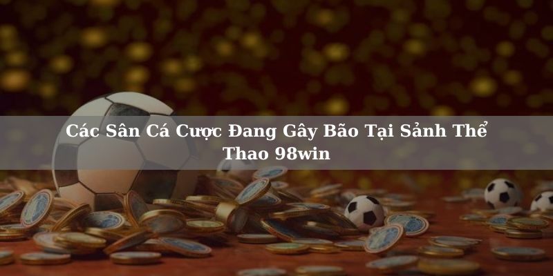 Sảnh thể thao 98Win có trang web được thiết kế tinh tế và khoa học